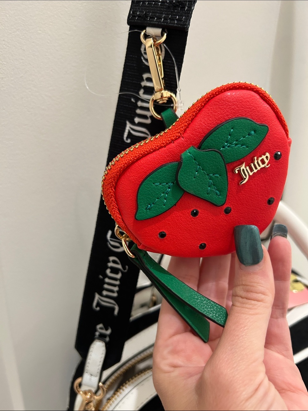 Juicy Couture Exclusive (NWT) Sweet N Juicy "Apple" Satchel - Picture 5 of 14